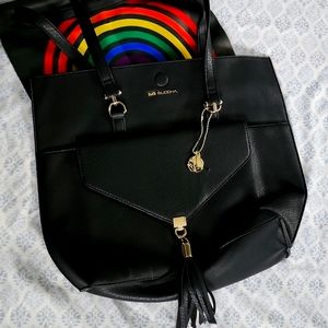 Big buddha thes best lucky purse. Black Leather.